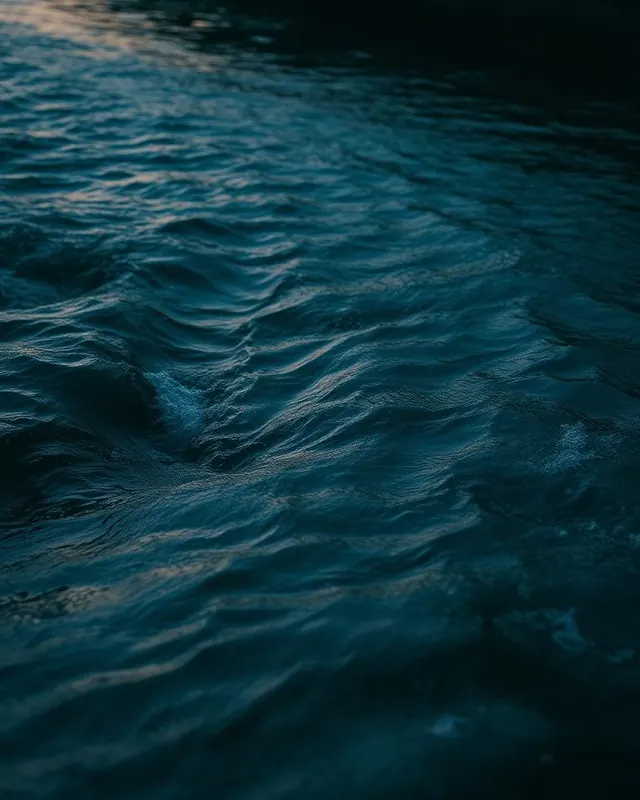 Dark, fast Nile current with market noise debris